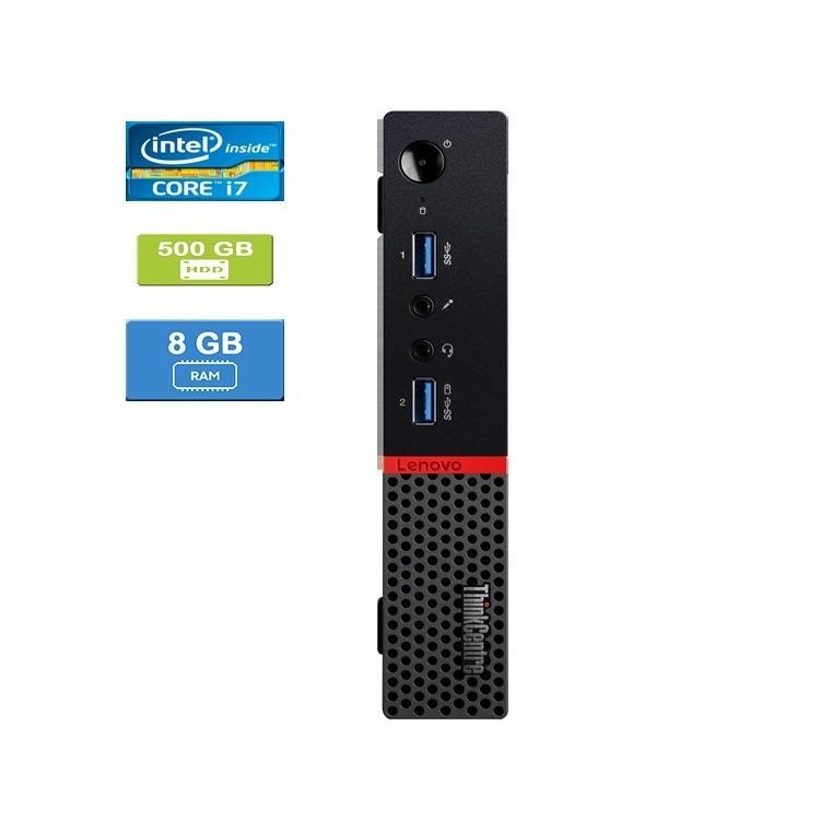 Lenovo M900 Tiny Intel Core i7-6700T 2.80 GHz 8 GB DDR4 RAM 500GB HDD  Win 10 Home - Refurbished