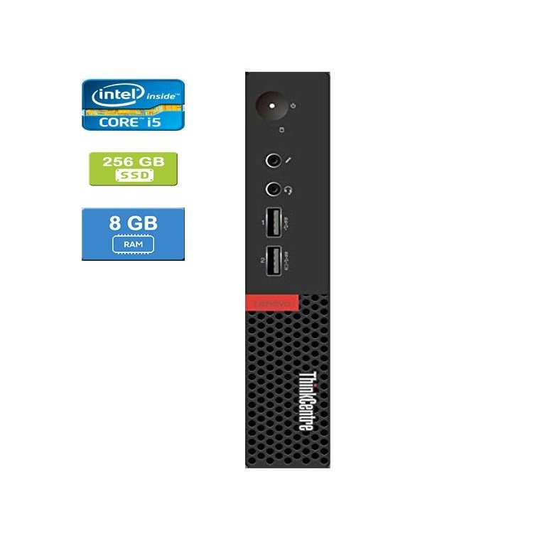 Lenovo M710 Tiny Intel Core i5-7500T 2.70 GHz 8 GB DDR4 RAM 256GB SSD  Win 10 Pro - Refurbished